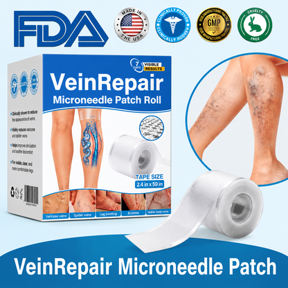 US✅🌱 VeinRepair Microneedle Patch Roll⚡Instant Relief, Long-Term Results